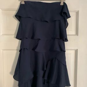 BCBG tiered mini dress